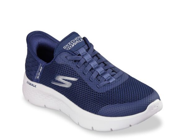 スケッチャーズ レディース シューズ スニーカー Skechers Hands Free SlipIns GO Walk Flex Grand Entry SlipOn Sneaker Womens Navy ネイビー