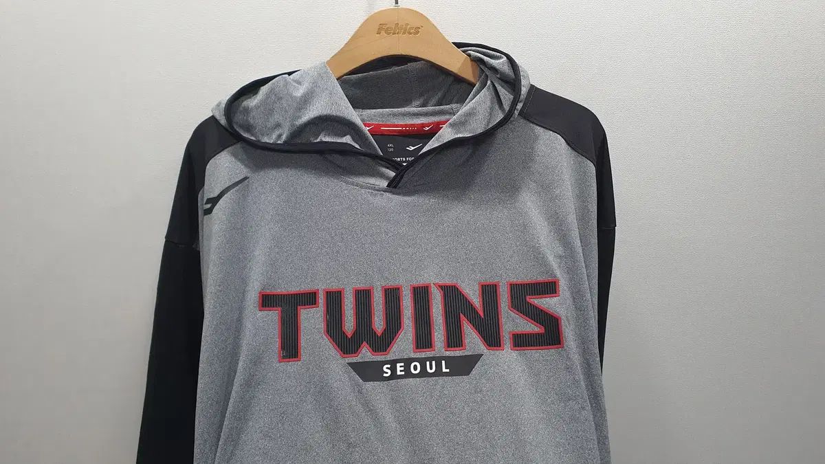 (選手実着) PROSPECS LG TWINS WHO フード半袖 120サイズ (横68 縦82