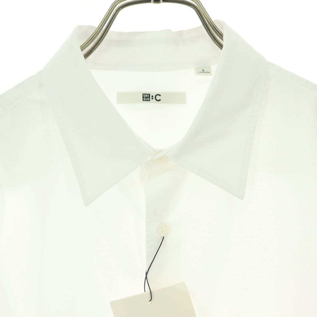 UNIQLO:C ユニクロシー 半袖 オーバーサイズ カッターシャツ S
