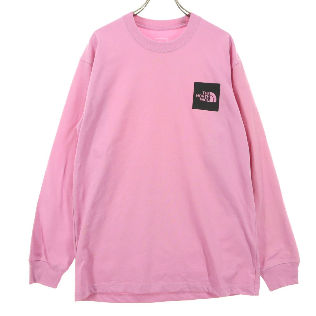美品 THE NORTH FACE ザノースフェイス NT82334 ワンポイントロゴ 長袖 