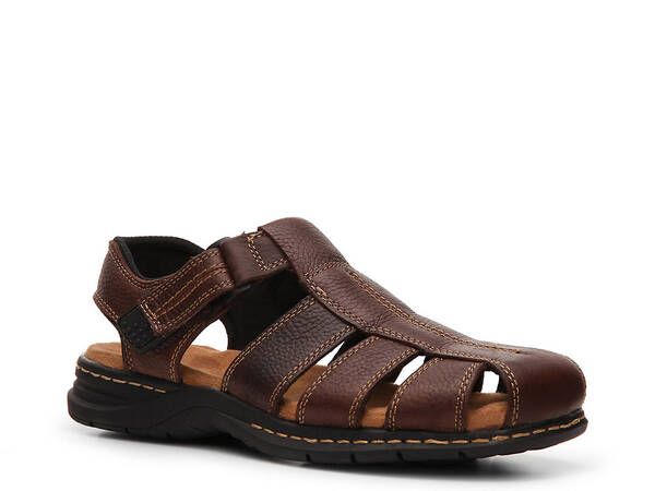 ドクター・ショール メンズ シューズ サンダル Dr Scholls Gaston Fisherman Sandal Brown ブラウン