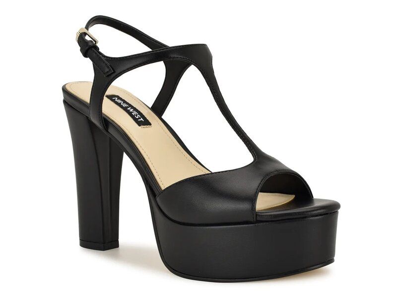 ナインウェスト レディース シューズ サンダル プラットフォーム Nine West Naini Platform Sandal Black ブラック