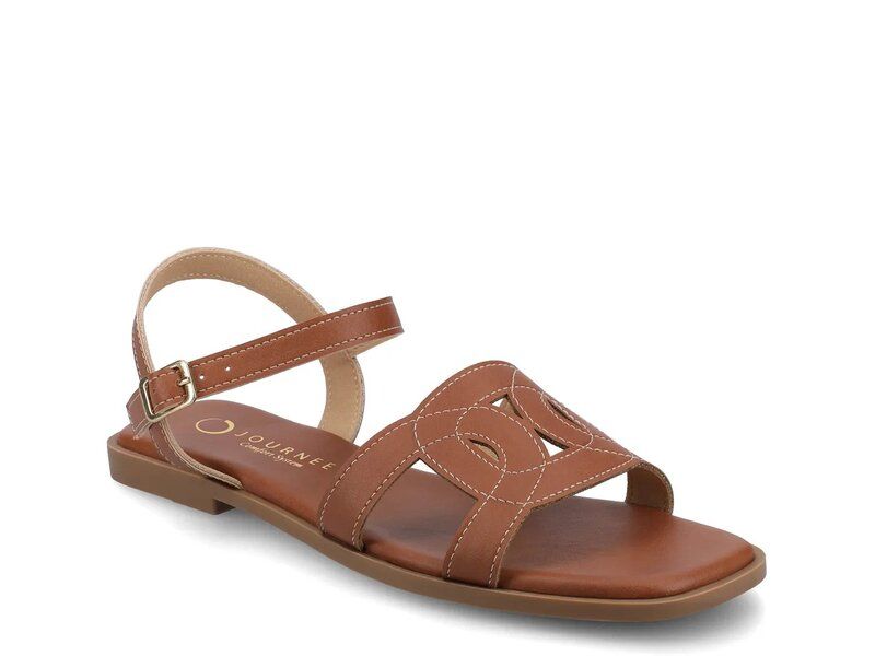 ジャーニー レディース シューズ サンダル Journee Bridey Sandal Cognac