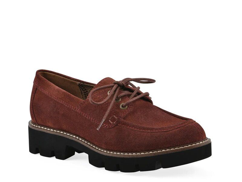 ホワイトマウンテン レディース シューズ オックスフォード プラットフォーム White Mountain Gino Platform Oxford Rust Red レッド