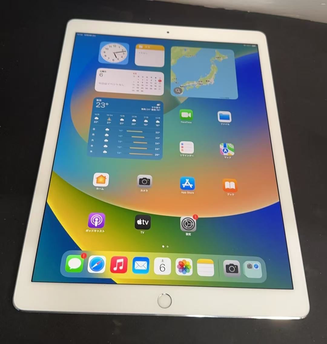 Apple iPad Pro 12.9インチ（第2世代）64GB Cellular シルバー ++924330