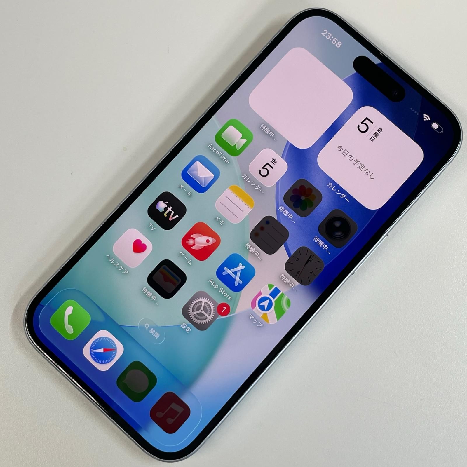SIMフリー iPhone 15 128GB ブルー