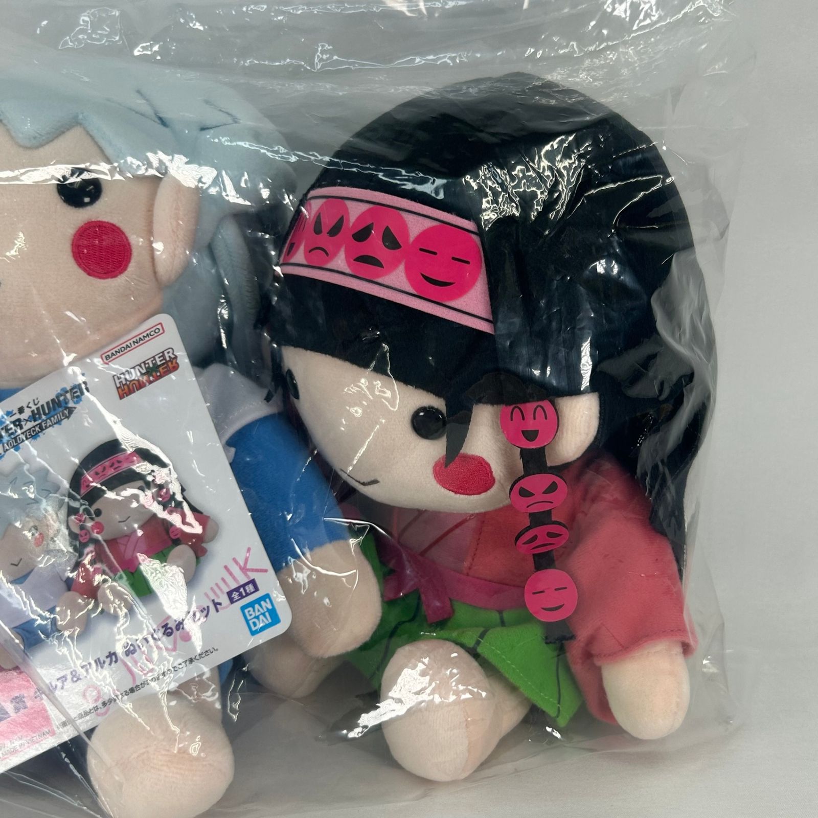キルア＆アルカ ぬいぐるみセット A賞 「一番くじ HUNTER×HUNTER 