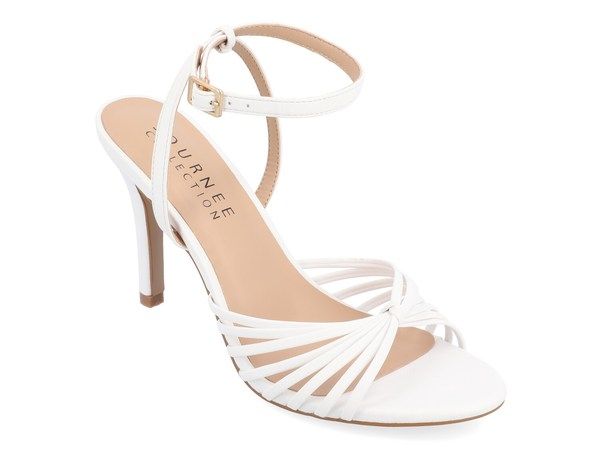ジュルネ コレクション レディース シューズ サンダル Journee Collection Vanita Sandal White ホワイト