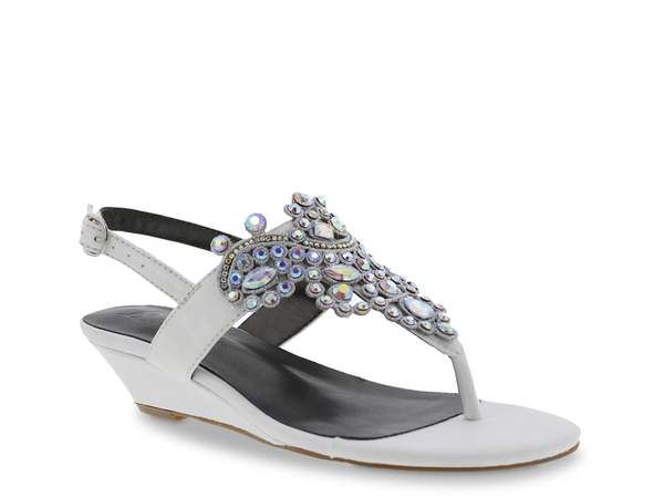ベリーニ レディース シューズ サンダル Bellini Loni Wedge Sandal White ホワイト