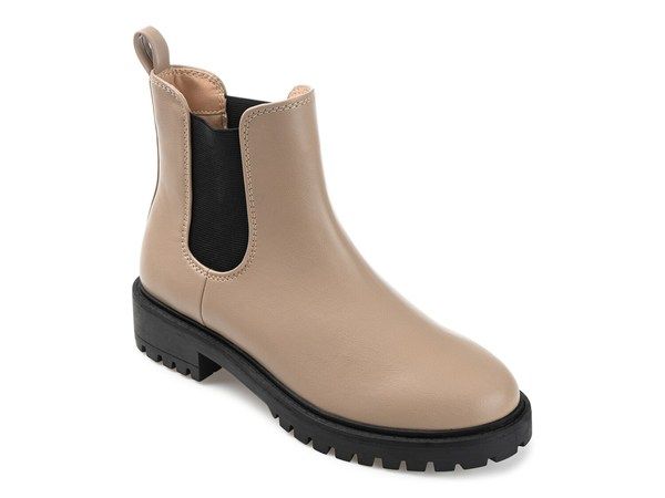 ジュルネ コレクション レディース シューズ ブーツ・レインブーツ チェルシーブーツ チェルシー ブーツ Journee Collection Kenova Chelsea Boot Taupe トープ