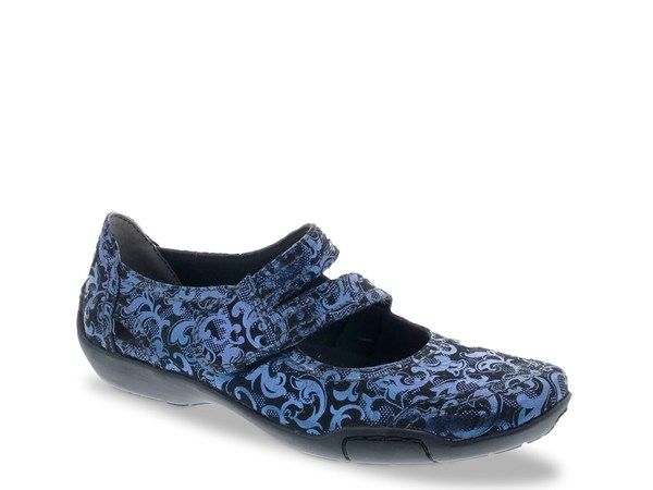 ロスハンマーソン レディース シューズ パンプス チェルシー Ros Hommerson Chelsea Mary Jane Flat Blue Jacquard ブルー