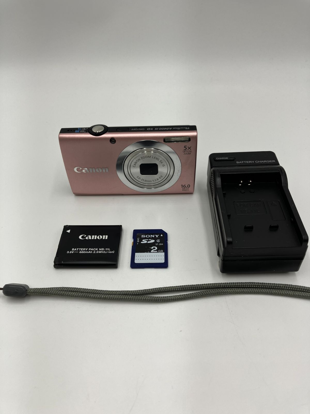 【動作確認済】Canon PowerShot A2400 IS