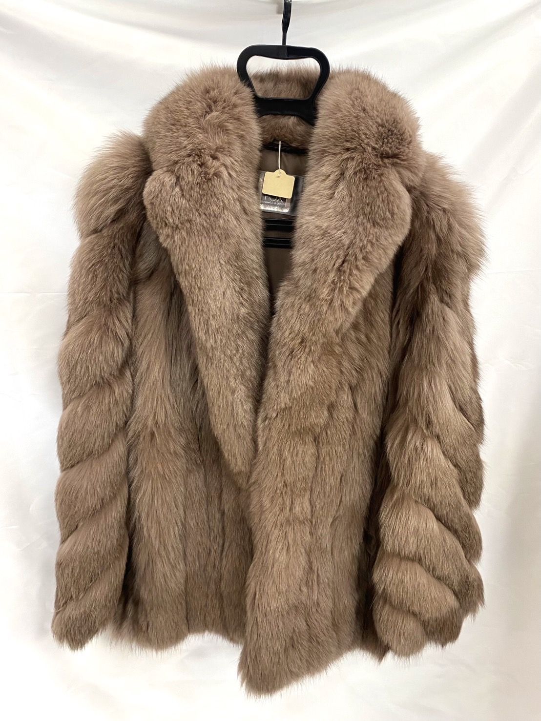 美品 高級毛皮コート 正規品 サガフォックス 品質保証書】極美品 SAGA FOX