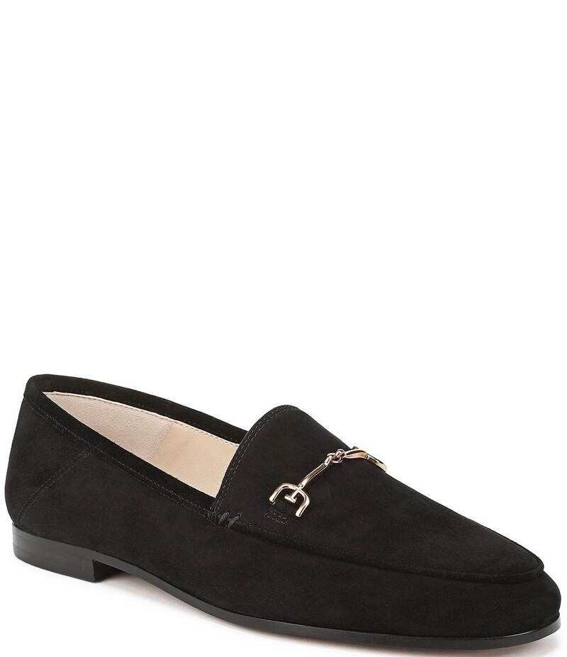 サムエデルマン レディース シューズ スリッポン・ローファー スエード ローファー Sam Edelman Loraine Suede Bit Buckle Loafers Black ブラック