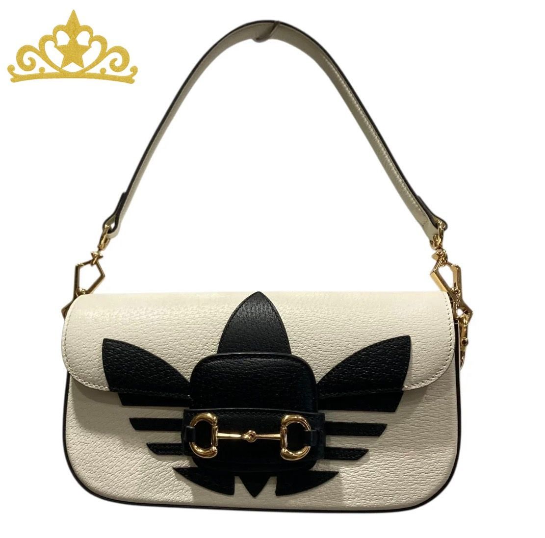 adidas × GUCCI ホースビット 2WAY ショルダーバッグ レディース グッチ
