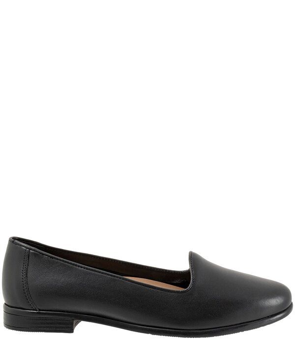 トロッターズ レディース シューズ パンプス レザー ローファー Trotters Liz Lux Leather Slip on Loafers Black ブラック