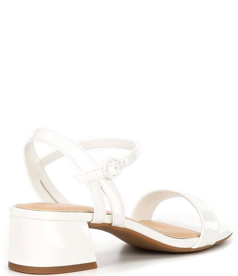 カッパーキー レディース シューズ サンダル アンクル Copper Key Waltz Patent Ankle Strap Sandals White ホワイト
