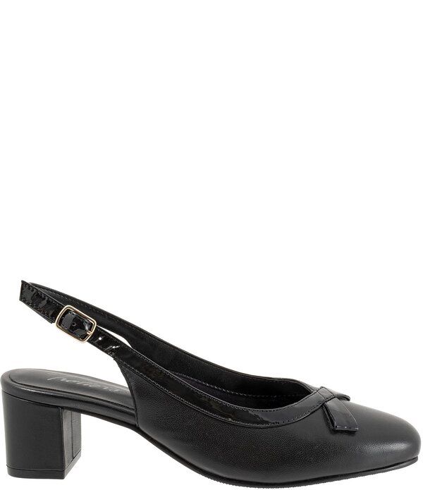 トロッターズ レディース シューズ パンプス レザー Trotters Dalani Leather Sling Pumps Black ブラック