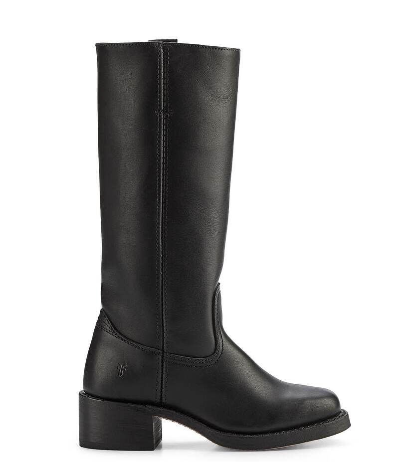 フライ レディース シューズ ブーツ・レインブーツ トール ブーツ レザー Frye Campus Tall Leather Riding Boots Black ブラック