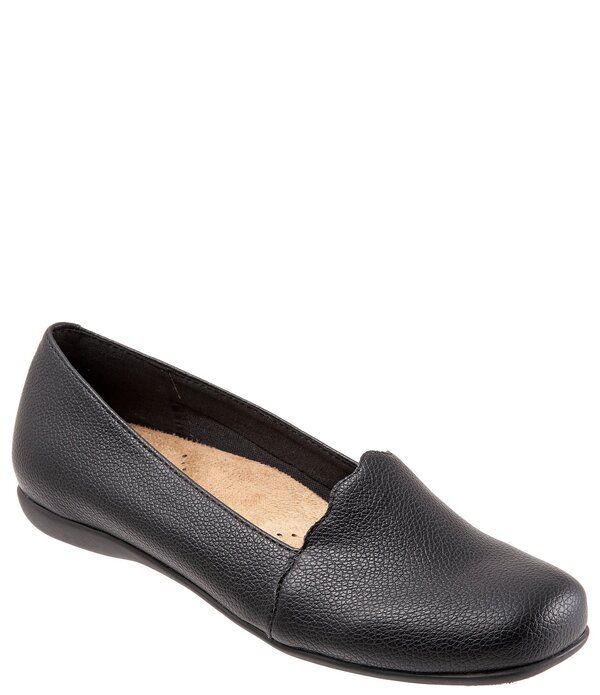 トロッターズ レディース シューズ パンプス ローファー Trottersage Scalloped Trim Loafers Black ブラック