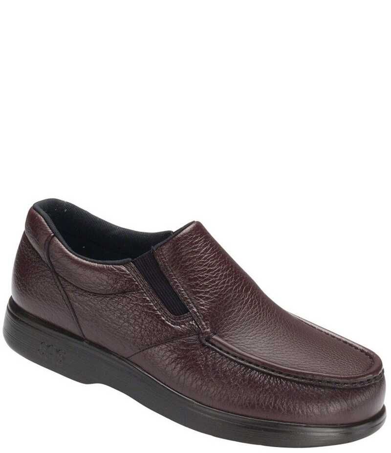 サス メンズ シューズ スリッポン・ローファー ローファー SAS Mens Side Gore SlipOn Loafers Cordovan