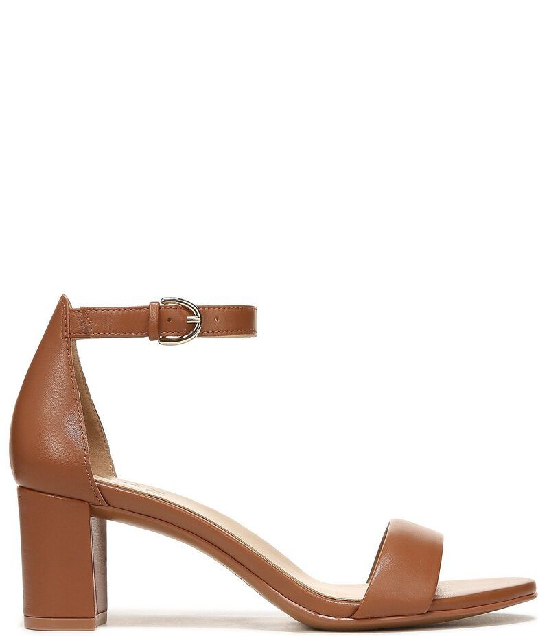 ナチュライザー レディース シューズ サンダル アンクル レザー Naturalizer Vera Leather Ankle Strap Dress Sandals English Tea