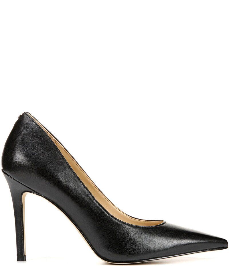 サムエデルマン レディース シューズ ヒール レザー Sam Edelman Hazel Leather Pointed Toe Pumps Black ブラック