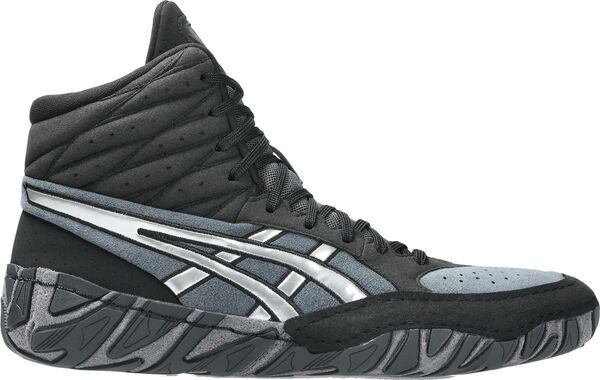 アシックス メンズ シューズ スニーカー ASICS Mens Aggressor 6 Wrestling Shoes BlackSilver ブラック