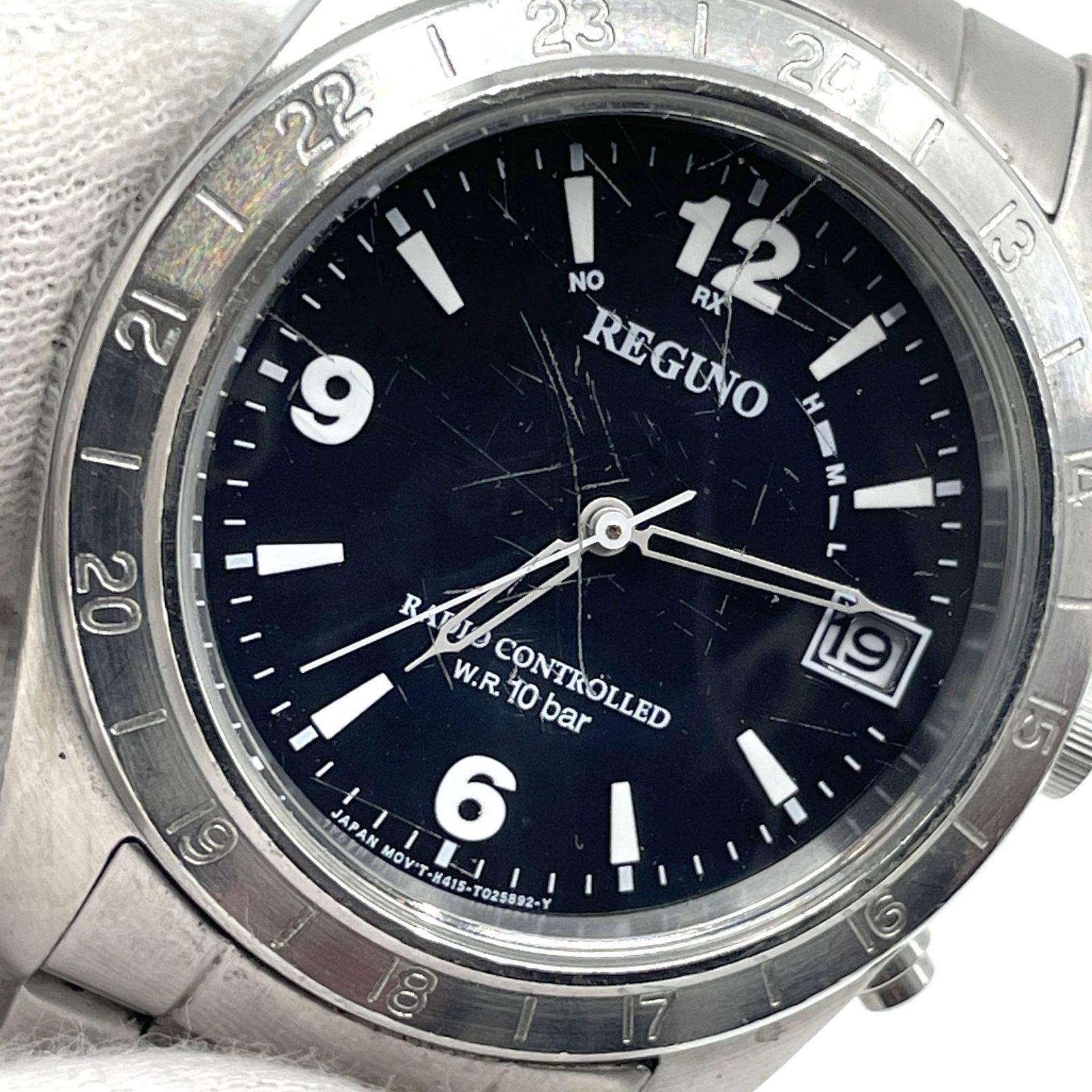 稼働〇 CITIZEN シチズン REGNO レグノ 電波ソーラー H415-T016812 