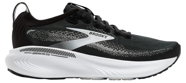 ブルックス メンズ シューズ スニーカー Brooks Mens Adrenaline GTS 25 Running Shoes BlackGreyWhite ホワイト