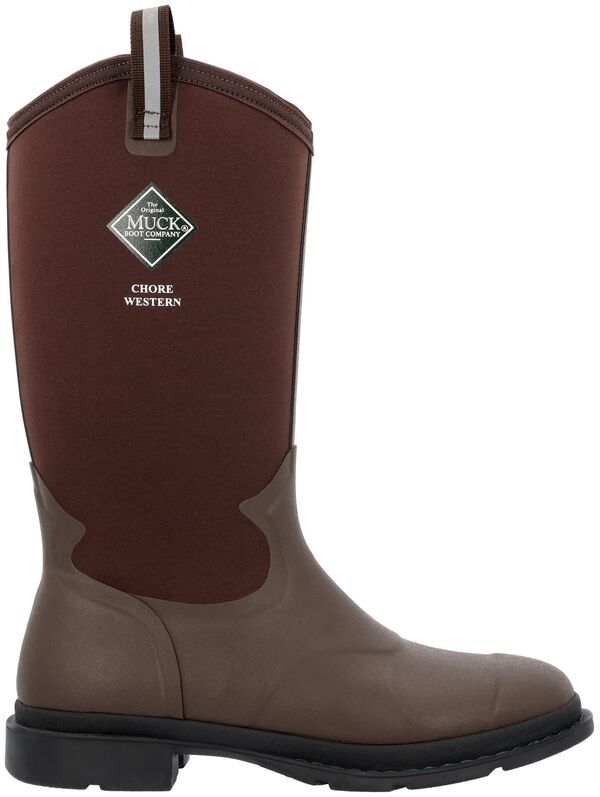 ムックブーツ メンズ シューズ スニーカー トール Muck Boots Muck Mens Tall Western Work Boot Brown ブラウン