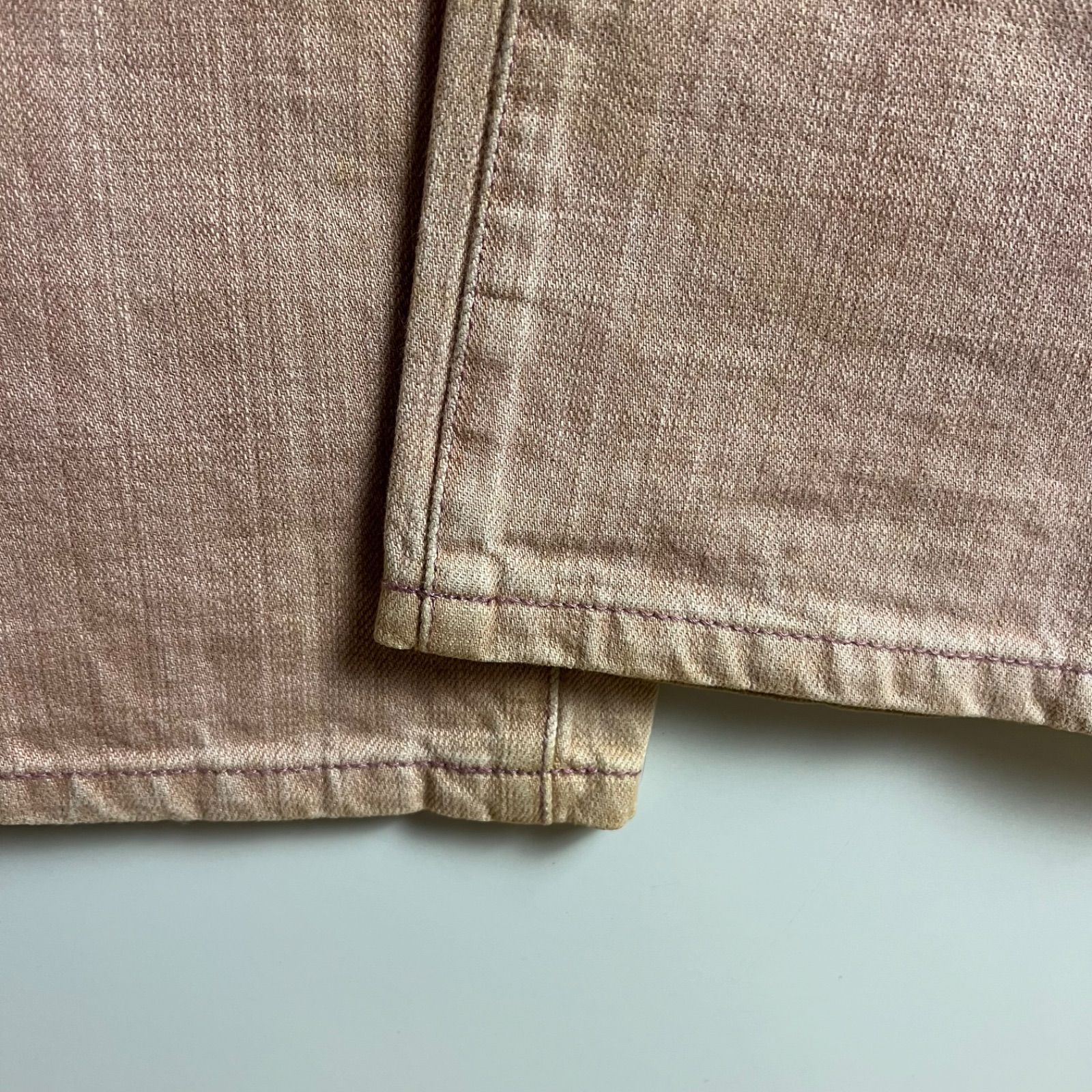 BURBERRY BLUE LABEL y2k archive pink fade grunge pants M