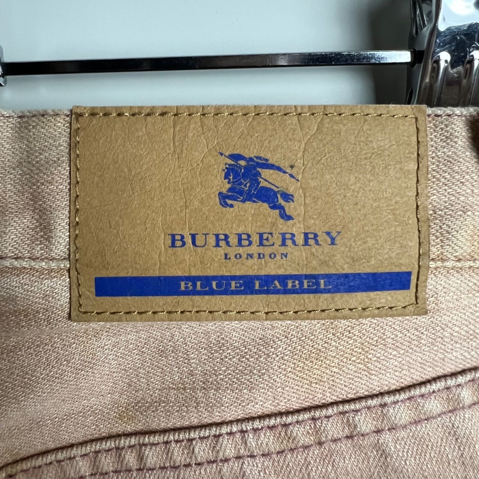 BURBERRY BLUE LABEL y2k archive pink fade grunge pants M