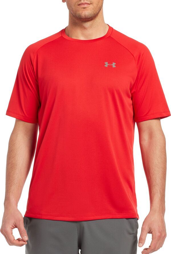 アンダーアーマー メンズ トップス シャツ Under Armour Mens Tech 20 Short Sleeve TShirt RedGraphite グラファイト