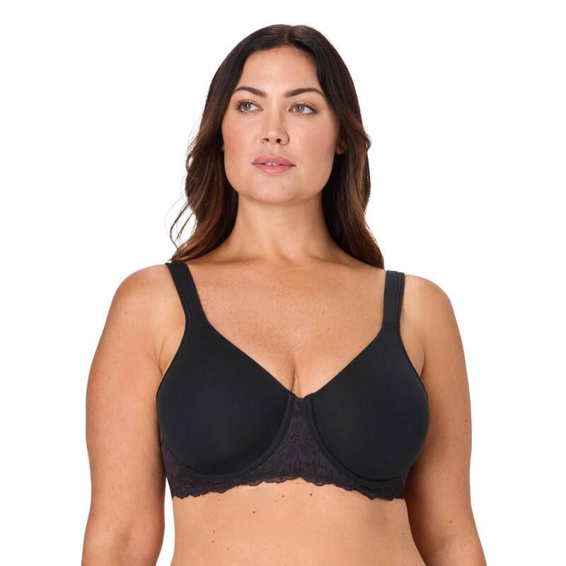 バリ レディース アンダーウェア ブラジャー ミニ Womens Bali Breathe Minimizer Bra DF3423 Xbk Black ブラック