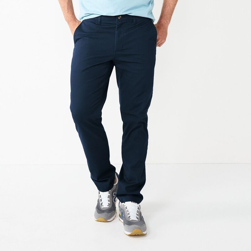 ソノマ メンズ ボトムス カジュアルパンツ Mensonoma Goods For Life Flexwear SlimFit Chinos Navy ネイビー
