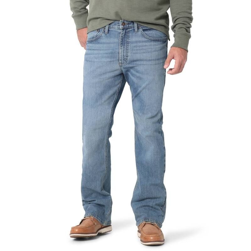 ラングラー メンズ ボトムス デニムパンツ ブーツカット ブーツ ジーンズ Mens WranglerelaxedFit Bootcut Jeans Milo