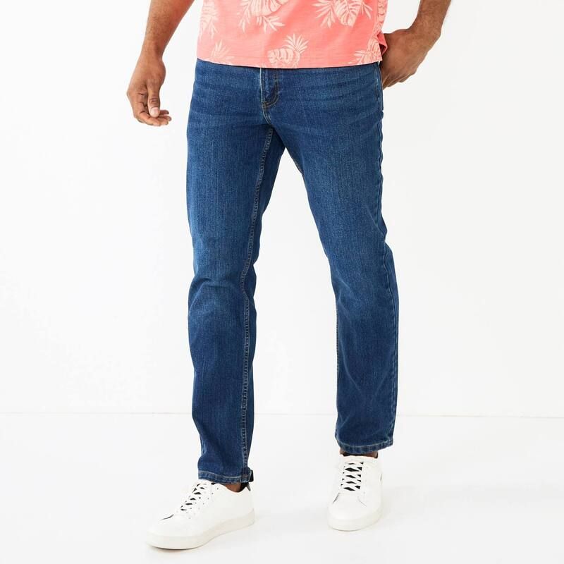 ソノマ メンズ ボトムス デニムパンツ ジーンズ Mensonoma Goods For Lifeveryday Regular Straight Fit Jeans Dark Stone ストーン