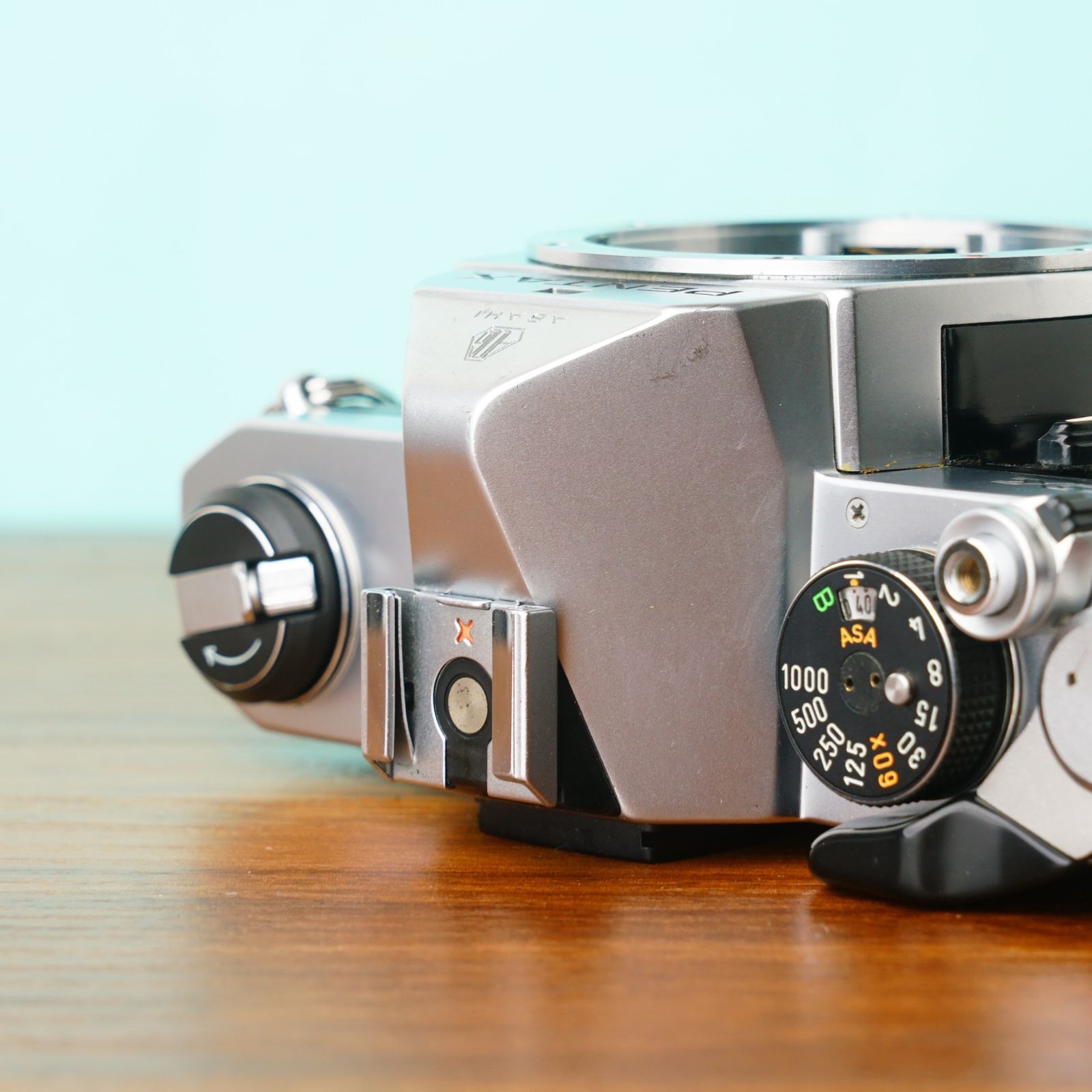 完動品◎PENTAX MX シルバー ボディ 露出計動作 フィルムカメラ #336