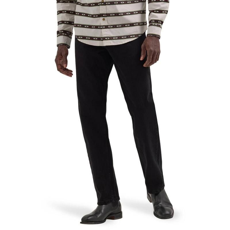 ラングラー メンズ ボトムス デニムパンツ ジーンズ Mens WranglerelaxedFit Jeans Black ブラック