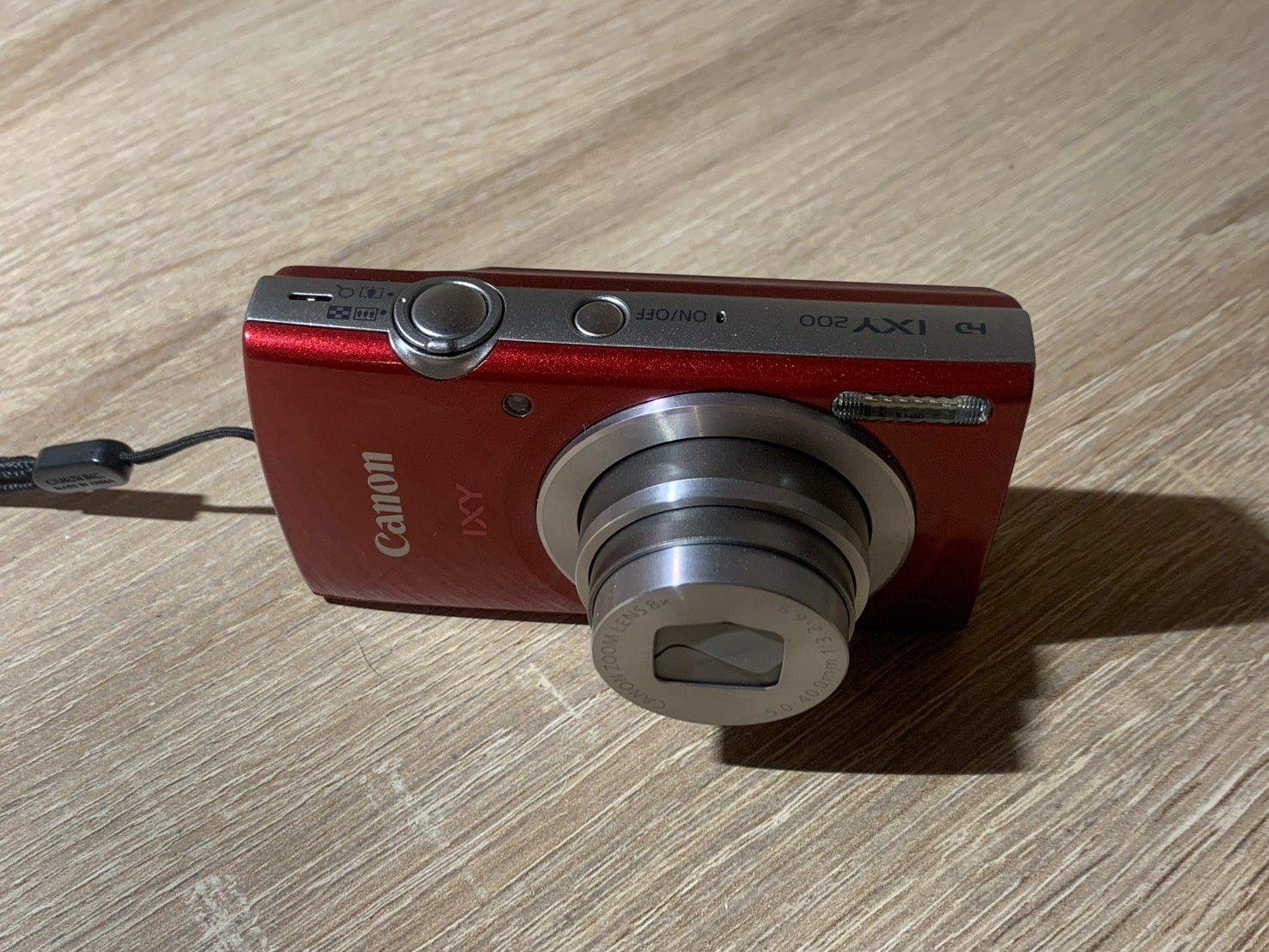 カメラ Canon IXY 200 PC2333 レッド デジカメ 現状品ジャンク