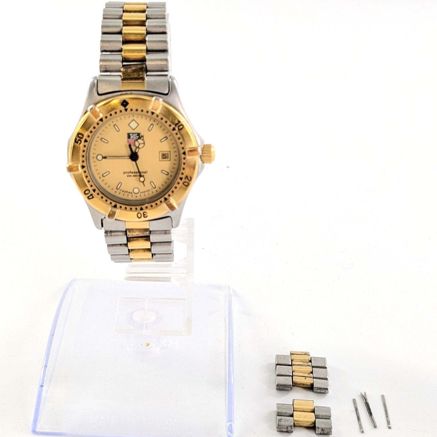 TAG HEUER タグホイヤー プロフェッショナル 200M SS/QZ シャンパン