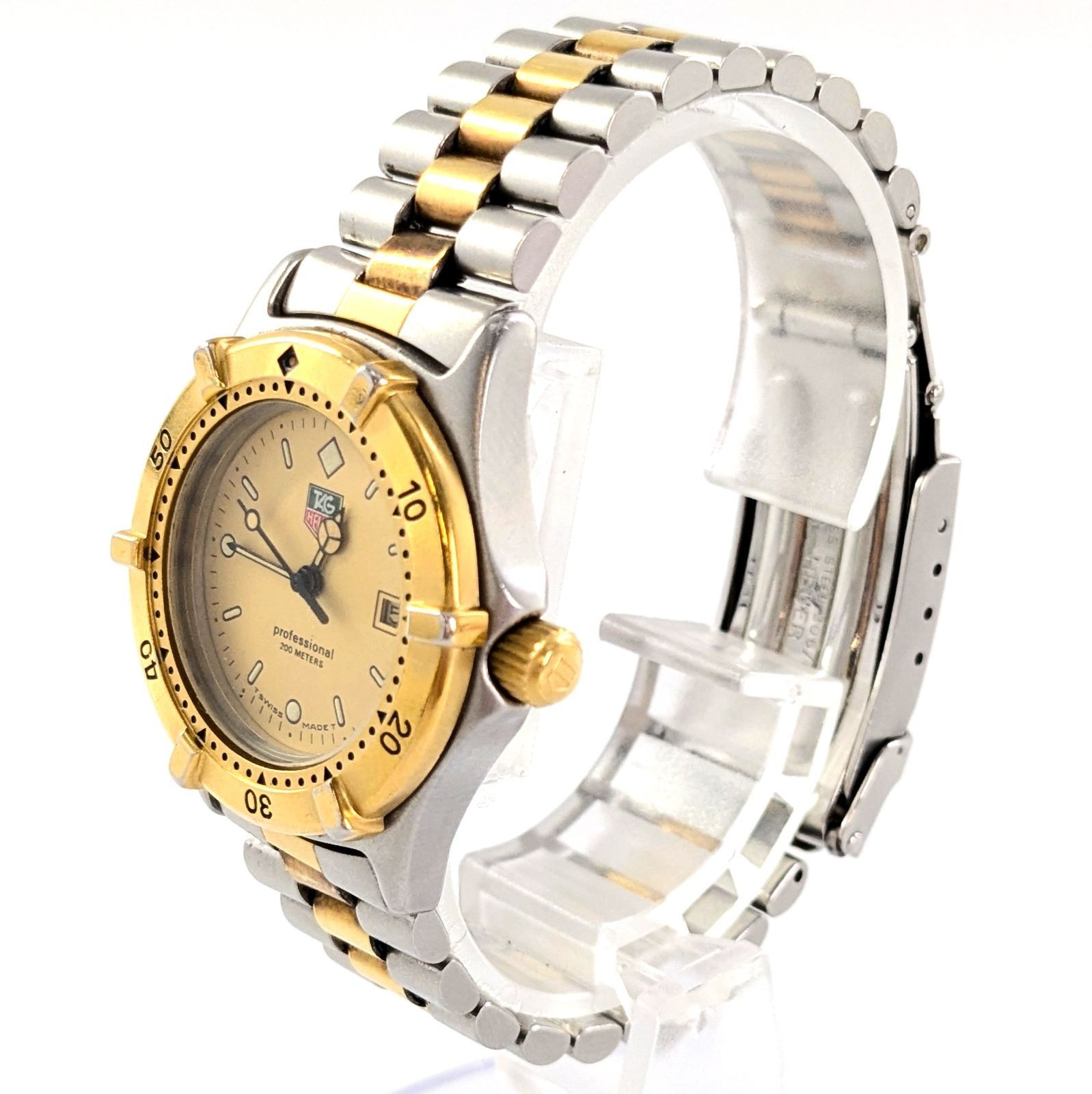 TAG HEUER タグホイヤー プロフェッショナル 200M SS/QZ シャンパン