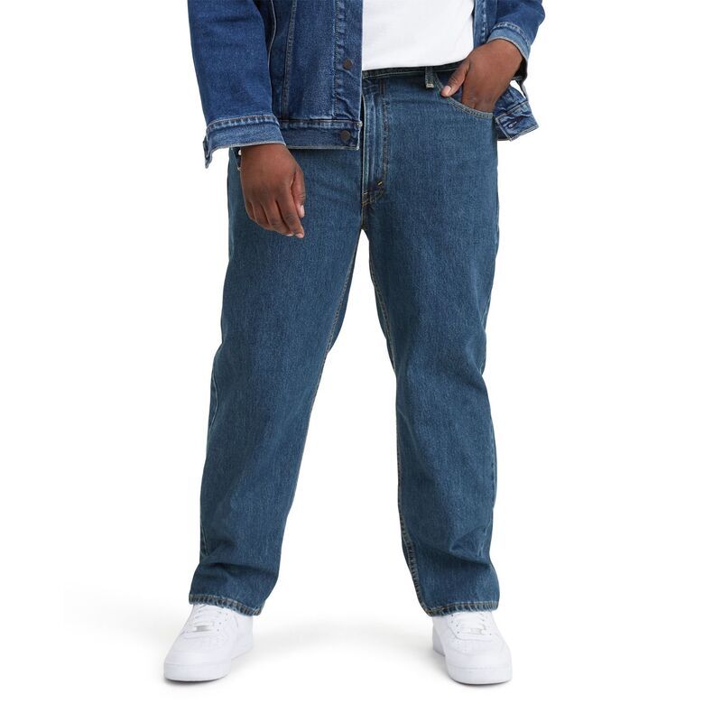 リーバイス メンズ ボトムス デニムパンツ リラックスフィット ジーンズ Mens Levis 550 Relaxed Fit Jeans Dark Stonewash
