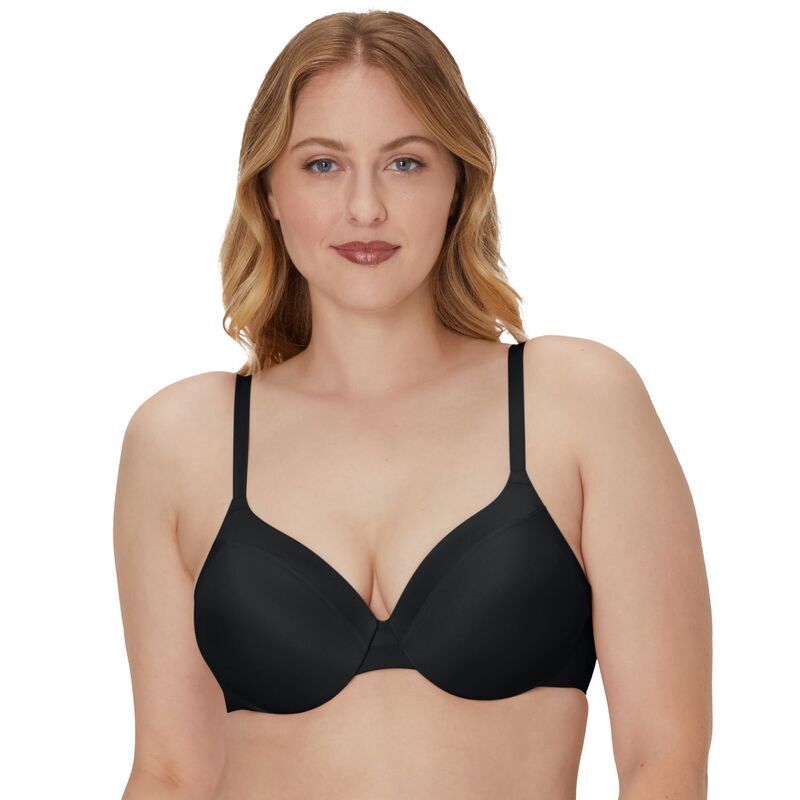メイデンフォーム レディース アンダーウェア ブラジャー Maidenform Everyday Full Coverage Cushioned Underwire Bra 09436 Black ブラック