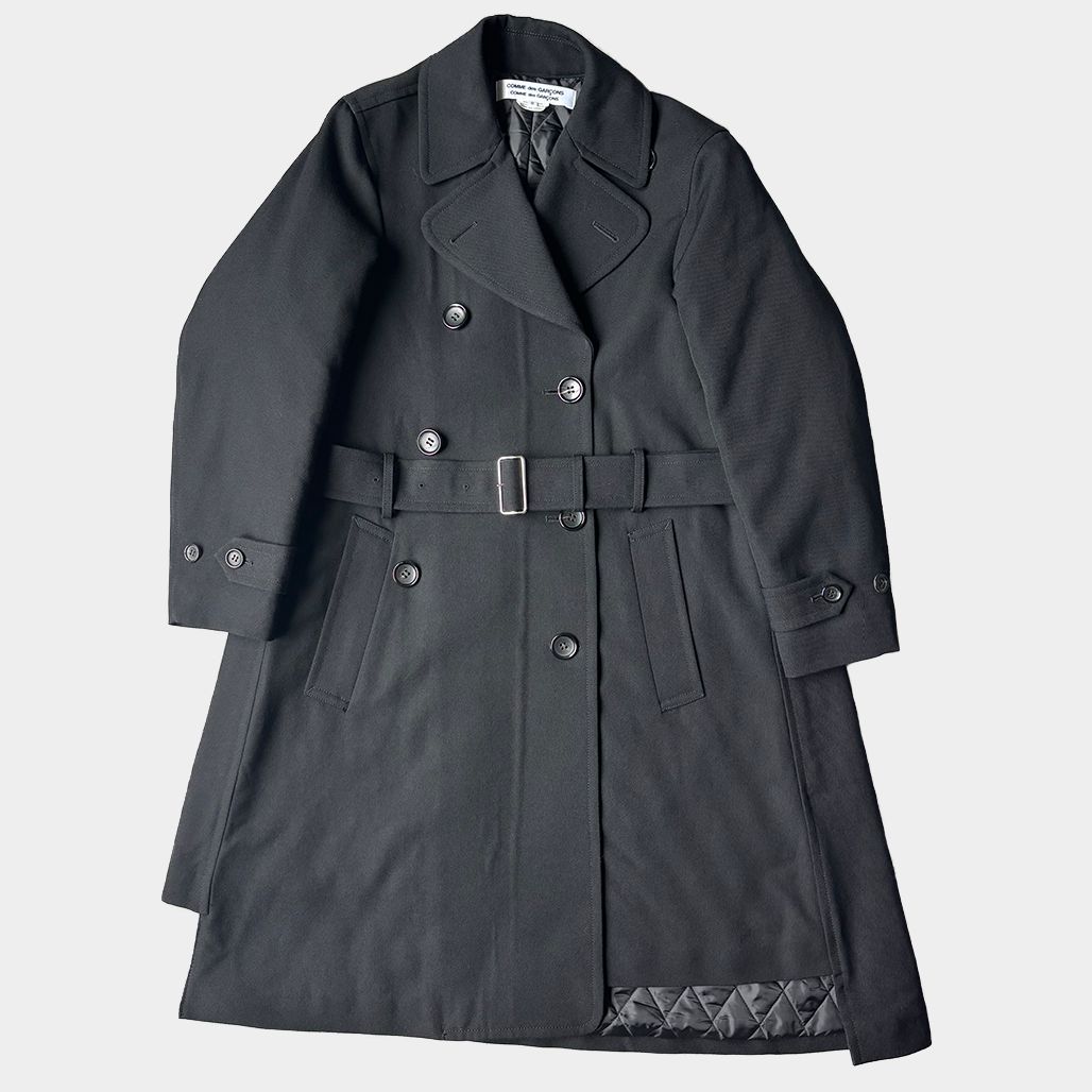 OMME des GARCONS COMME des GARCONS コムデギャルソンコムデギャルソン 2022-2023AW アシンメトリー拗れコート