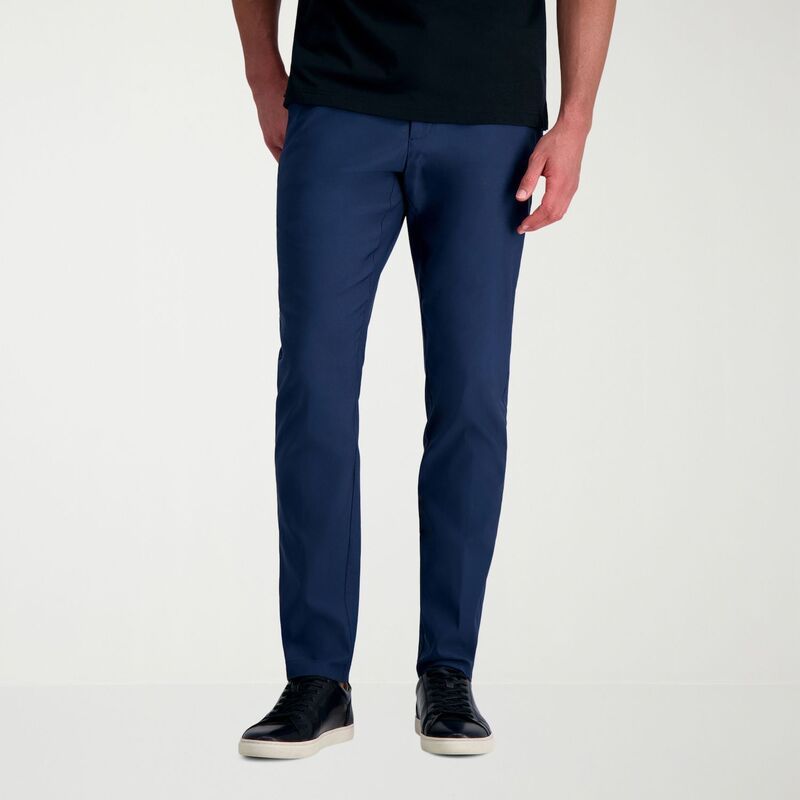 ハガー メンズ ボトムス カジュアルパンツ スリムフィット Mens Haggar Life Khaki Slim Fit Flex Pants Navy ネイビー