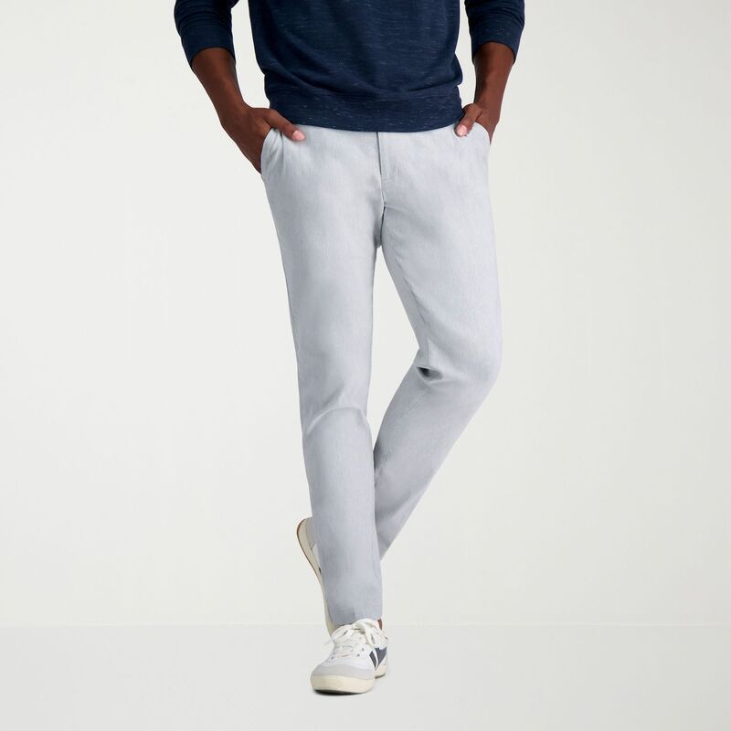 ハガー メンズ ボトムス カジュアルパンツ スリムフィット Mens Haggar Life Khaki Slim Fit Flex Pants Charcoal Heather チャコール