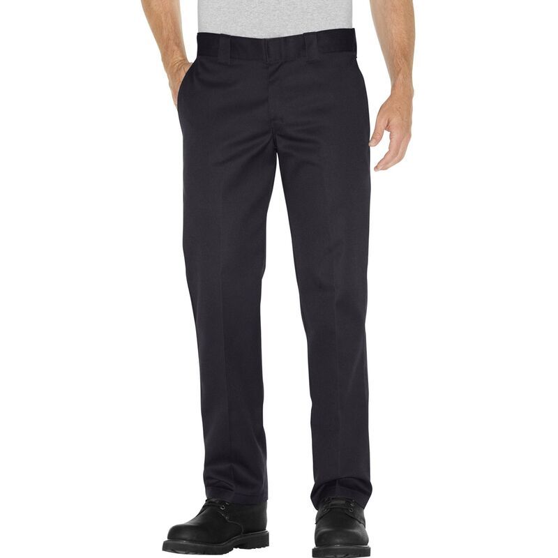 ディッキーズ メンズ ボトムス カジュアルパンツ Mens Dickieslim Straight Fitwill Work Pants Black ブラック