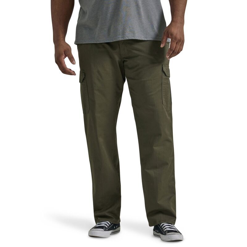 リー メンズ ボトムス カジュアルパンツ カーゴパンツ トール Big Talleextreme Motion Twill Cargo Pants Frontier Olive オリーブ